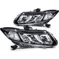 thumbnail image 2 of Headlight Assembly Fits For 2012-2015 for Honda Civic Driver and Passenger Side, 2 of 5