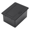 thumbnail image 4 of Enchufe De Escritorio, Caja De Conexión Conveniente Toma De Escritorio Caja Inferior De PC De 250 V Panel De Alta Resistencia Estándar De La UE Resistente Al Agua Para La Escuela, 4 of 7