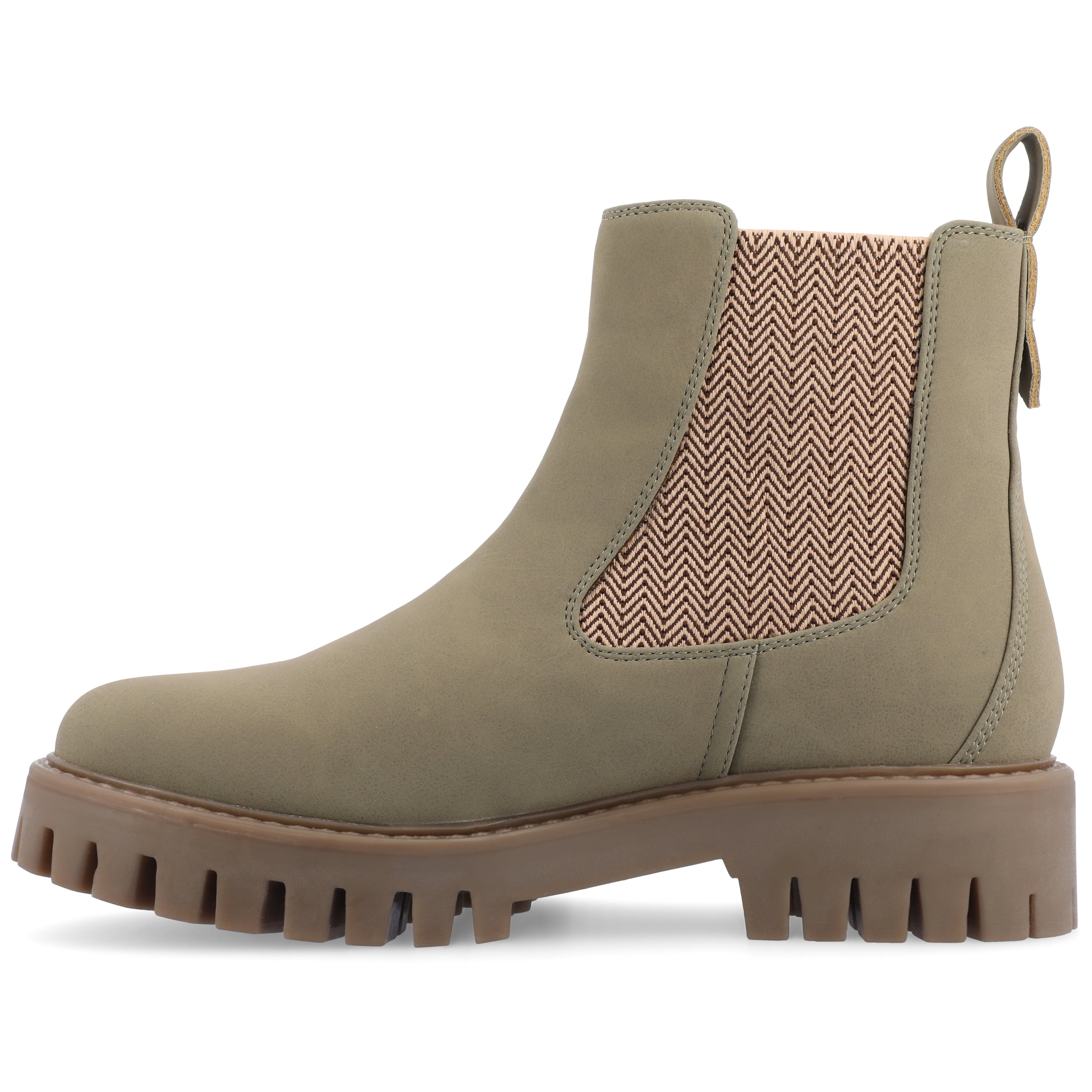 Journee Womens Alara Chelsea Pull On Booties, Widths Available