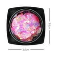 thumbnail image 3 of Chunky Glitter Mixed Flake Body Art Nail Hair Face Eye Shadow Body Makeup, 3 of 6
