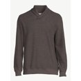 thumbnail image 5 of Free Assembly Men's Jacquard Rib Shawl Collar Pullover, 5 of 6