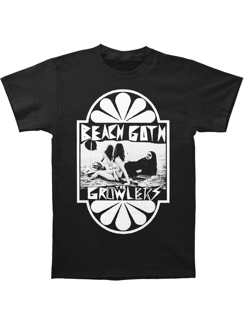 Growlers Growlers Men's Beach Goth Slim Fit Tshirt Black Walmart