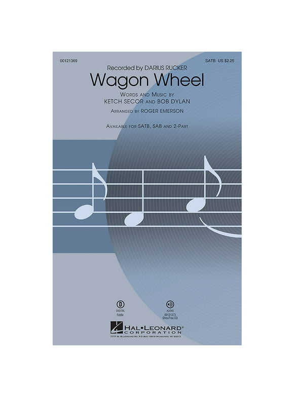 Hal Leonard Wagon Wheel ShowTrax CD by Darius Rucker Arranged by Roger Emerson