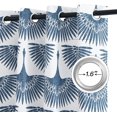 thumbnail image 3 of sasyxdc Semi Sheer Curtains 63 inch Length  Linen Pattern Window Curtain Panels  Privacy Protect Flame Print Drapes Light Glare Filtering for Bedroom Living Room Foyer  50 x 63 in  2 Piec, 3 of 8
