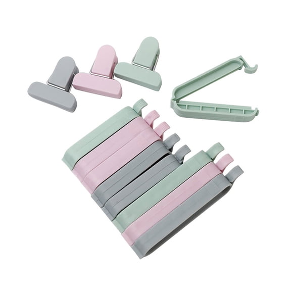 landege 1 Set 36Pcs Kitchen Sealing Clips Portable Moistureproof Clips (Assorted Color)