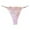 Pink, variant on Seductiva Women Pantie Womens Large Size Womens Embroidered Hollow Mesh Seductive Womens Thong Panties Stretch Panties