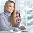 thumbnail image 5 of 20oz Stainless Steel Tumbler Horror Halloween Straight Skinny Water Bottle Gothic Witch Movie Travel Coffee Mug Insulated Tumblers Cups Witchy Gifts for Girls Friend Sisters Mom Birthday Holiday, 5 of 6