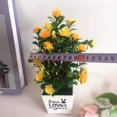 thumbnail image 2 of Realistic Artificial Flowers Plant In Pot Outdoor Home Office Decoration Gift, 2 of 4