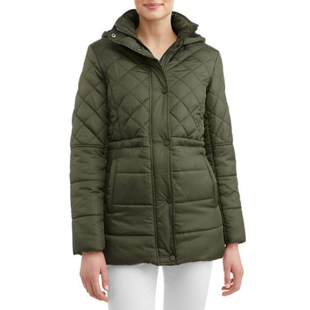 Women's Quilted Anorak Puffer Coat