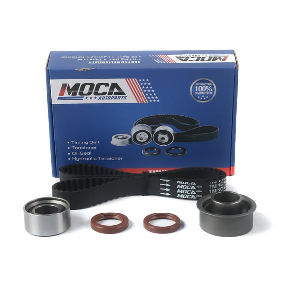 MOCA AUTOPARTS Timing Belt Kit Fit for 1999-2006 Hyundai Elantra 2.0L & 2005-2006 Kia Spectra5 Sportage 2.0L