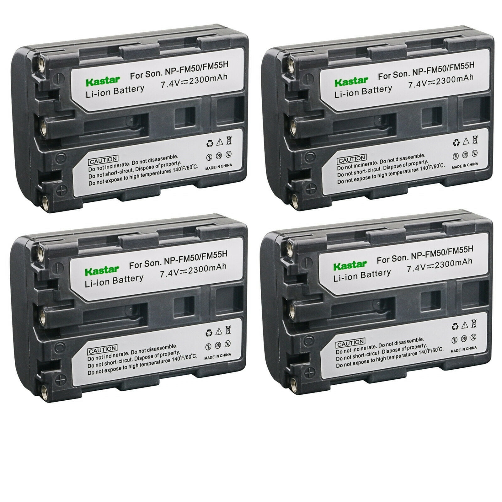 Kastar Battery 4-Pack for Sony NP-QM91D NP-QM91 and DCR-HC14 DCR-HC15 DCR-HC88 DCR-PC100 DCR-PC101 DCR-PC103 DCR-PC104 DCR-PC105 DCR-PC110 DCR-PC115 DCR-PC120 DCR-PC330 DCR-PC6 DCR-PC8 DCR-PC9 