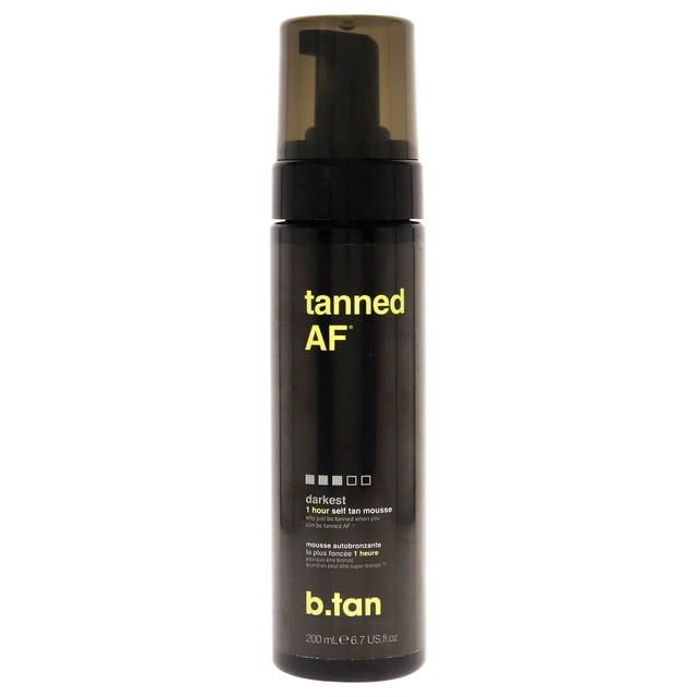 Mousse autobronceador Tanned Af de B.Tan para unisex - Mousse de 6,7 oz B.Tan NA
