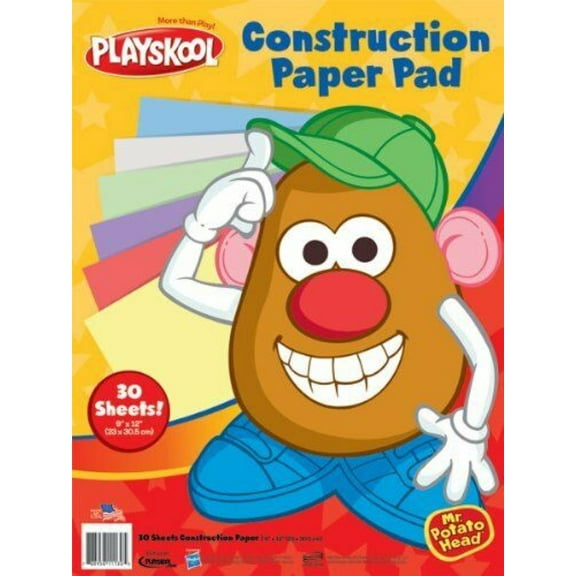 Mr. Potato Head Construction Paper 30 Multicolor Sheet