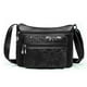 thumbnail image 1 of Bolso cruzado con estampado de múltiples bolsillos para mujer, bandolera informal de gran capacidad, de cuero Pu Fivean unisex, 1 of 2