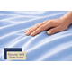 thumbnail image 2 of Juego De Sabanas Microfibra Soft Colores Lisos King Size Azul Claro Liso Sólido, 2 of 4