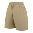 thumbnail image 4 of BRANROY Men's Athletic Running Shorts 5-Inch Casual Outdoor Sports Breathable Quick-Dry Fitness Gym Training,Khaki 2XL, 4 of 5