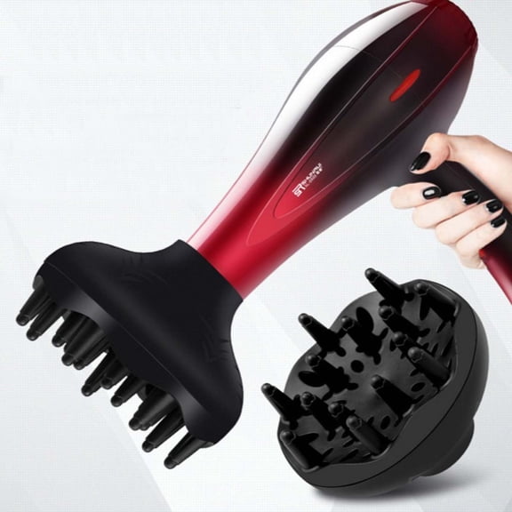 ACDANC Universal Hair Diffuser,Universal Attachment Hair Diffuser,Diffuser Hair Dryer,Hair Dryer Diffuser Attachment for Curly and Natural Wavy Hair Diffuser Attachment for Hair Dryer(B 6In)