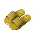 thumbnail image 1 of Guardurnaity Zapatilla de baño de PVC Zapatillas de ducha impermeables y antideslizantes Zapatillas MÚLTIPLES OCASIONES Accesorios de calzado Amarillo, 1 of 6
