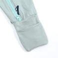 thumbnail image 5 of WIBACKER Baby Cotton Long Pajamas with Mittens Cuff for Boys 2 Way Zipper Both Footed and Footless Sleepers, 5 of 10