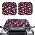 thumbnail image 2 of Cauagu Halloween Gnomes1 Cauagu {designName} Print Foldable Car Windshield Sun Shade | Front Windshield Shade for Sun | Fits Small Sedans, Mini SUVs, Hatchbacks-Small, 2 of 6