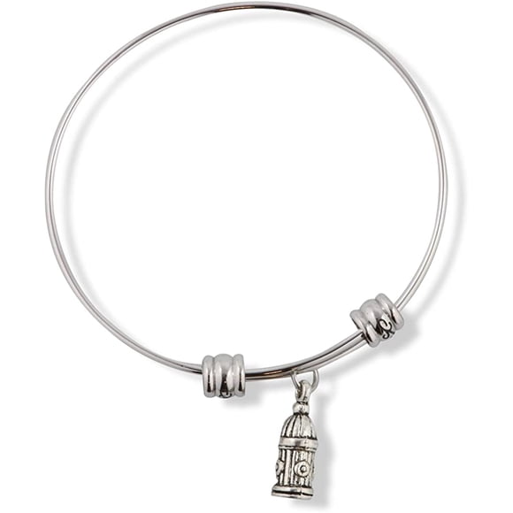Emerald Park Jewelry Fire Hydrant Bracelet | Fancy Charm Bangle (alloy, ConsumerAudience)