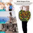 thumbnail image 6 of Kdxio Happy Halloween Floral Casual Tote Bags Women Big Capacity Shoulder Bag for Women Travel Shoulder Bags Handbags, 6 of 6