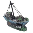 thumbnail image 2 of Decoración De Barco De Acuario, Adorno De Naufragio Fácil De Limpiar Seguro Para Pecera Casera ANGGREK Otros, 2 of 8