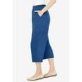 thumbnail image 3 of Woman Within Plus Size 7-Day Knit Capri, 3 of 6