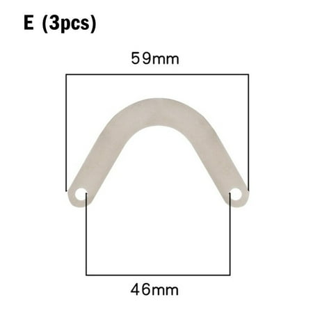 

3 Pcs Silent Oil Free Air-Compressor Pump Head Valve Plates Belt Piston Machine