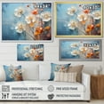 thumbnail image 4 of Designart "Dandelion pasture Melody" Floral Floater Framed Wall Art Living Room, 4 of 7