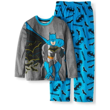 - Batman Fleece 2 Piece Pajama Sleep Set (Little Boy & Big Boy)