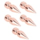 thumbnail image 5 of Clavos, 5 Piezas Oro Rosa 9x25 Mm Cono Clavos Tratamiento De Galvanoplastia Para La Decoración De Zapatos ANGGREK Spikes for Clothing, 5 of 8