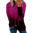 thumbnail image 1 of Sudaderas Onlypuff para mujer, sudaderas con capucha y manga larga con efecto anudado, 1 of 5