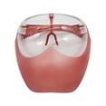 thumbnail image 2 of Pantalla facial de seguridad , Pantalla facial protectora de ojos visibles, transpirable, liviana y reutilizable, Visera de mascarilla lav rojo Baoblaze Cara, 2 of 6