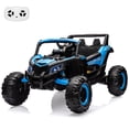 thumbnail image 2 of AKDSteel 24V Ride On Car for Kids with Remote Control, Battery Powered Off-Road UTV, 400W Motors, 19" Seat, 4 Shock Absorbers, 4.5mph Max Speed, Music, LED Lights, 2 of 8
