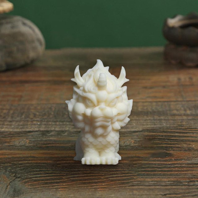 Estatua de Kirin en miniatura Macarena decorativa