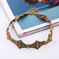 thumbnail image 2 of Mujer Señora Simple Moda Personalidad Collar corto Accesorios de joyería (Oro antiguo), 2 of 3