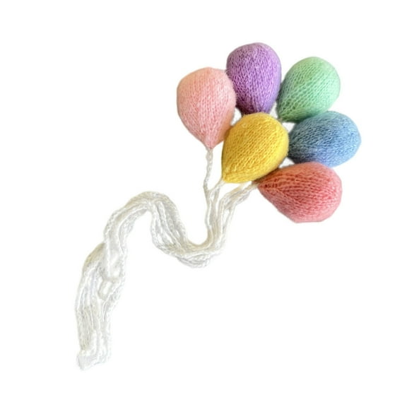 Photo Posing Props Knit Balloon Photography Props Baby Photo Props Cute Photo Posing Gear Infant Photo Backdrop