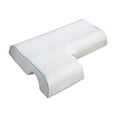 thumbnail image 1 of Almohada ergonómica transpirable para parejas, almohada para dormir para parejas Hexágono derecho, 1 of 9