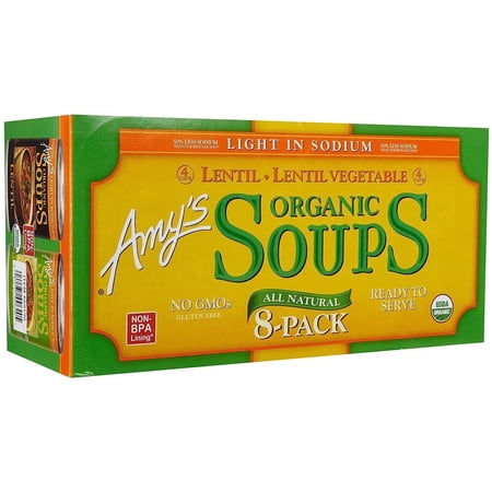 Bilot Organic Lentil Veggie Soup  14.5 Ounce (8 count)
