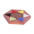 thumbnail image 4 of Juego de damas chinas con 60 canicas. Clásico para familia, amigos, niños y adultos. SG, 4 of 9