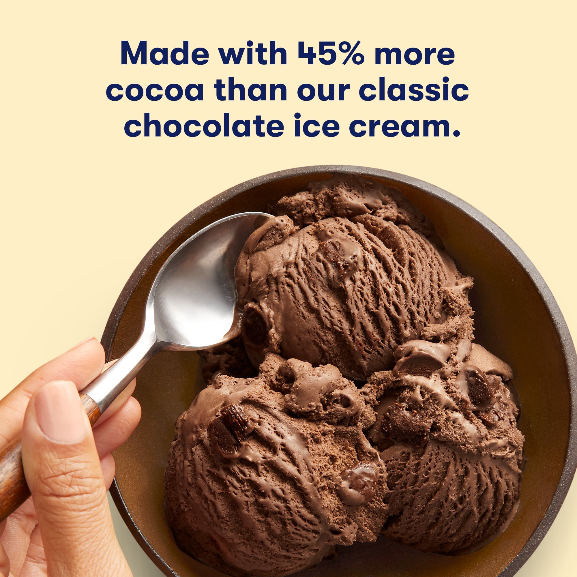 Tillamook Brownie Batter Ice Cream, 48 oz