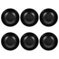 thumbnail image 4 of cuencos elegantes para ensalada de frutas, recipientes para alimentos, cuencos seguros para sopa y fideos (negro), 4 of 4