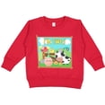 thumbnail image 2 of Inktastic I'm Two Farm Animals Wearing Birthday Party Hats Toddler Sweatshirt, 2 of 4