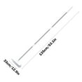 thumbnail image 3 of 135Cm Long Handle Floor Cleaning Brush With Scraper And Stiff Bristles For Pool Bathroom Tile Crevice Cleaning Adjustable Length Durable Plastic And Iron Rod, 3 of 6