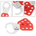 thumbnail image 1 of 1Pcs Red Lockout Lock Steel Lockout Lock With Plastic Coated Body Industrial Lockout Lock For Industrial Use, 1 of 8