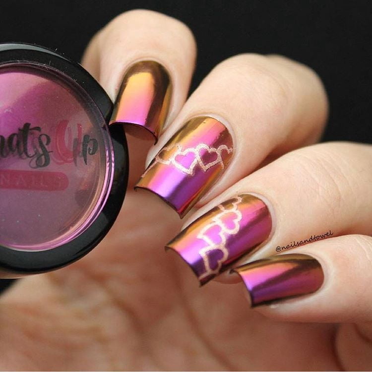 Whats Up Nails - Fantasy Powder Magic Color Shifting Pigment with Multi Chrome Mirror Effect