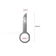 thumbnail image 3 of 4pcs Car Radio Removal Adapter, Trim Removal Tools, Universal Trim Removal Tool Kit, Car Radio Removal Adapter, Car Radio Removal Tools, For DVD Navigation Car Radio with, 3 of 5