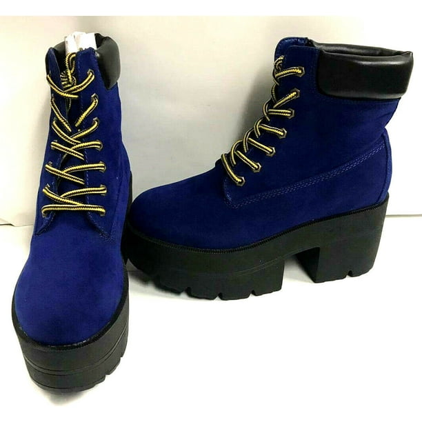 Shoe Republic LA Shoe Republic LA Womens Chunky Platform Lace Up