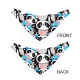thumbnail image 6 of Goofa Panda Cute Pink Hearts Pattern Pet Scarf Bandana - Adjustable and Comfortable,Dog Scarf Bib Kerchief Breedfor Dogs and Cats-Small, 6 of 8